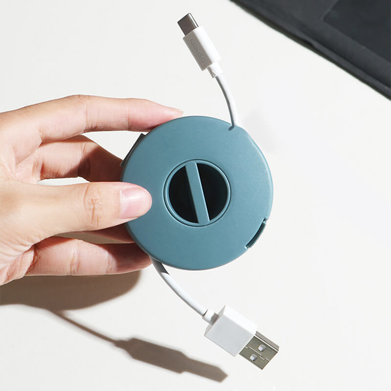 Convient pour enrouleur de câble USB Flexible organisateur de câbles de  données support de fil souris clavier protection de câbles d'écouteurs